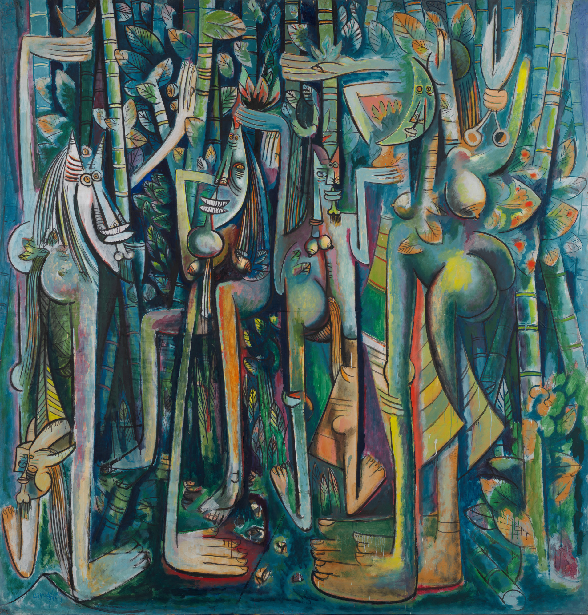 Wilfredo Lam The Jungle.jpg?
